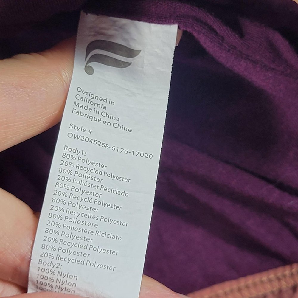 Fabletics XS Women's Color block Fleece - Picture 4 of 11